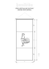 Izris vertikalne zastave